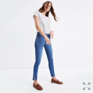 Madewell 9” Skinny High Rise Skinny Jeans, 26