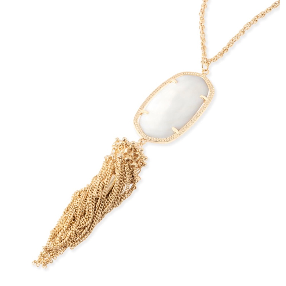 Kendra Scott White Rayne Necklace