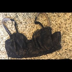 Felina 32 DD black lace underwire