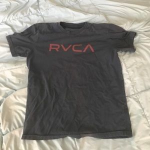 Rvca boys and classic logo tee