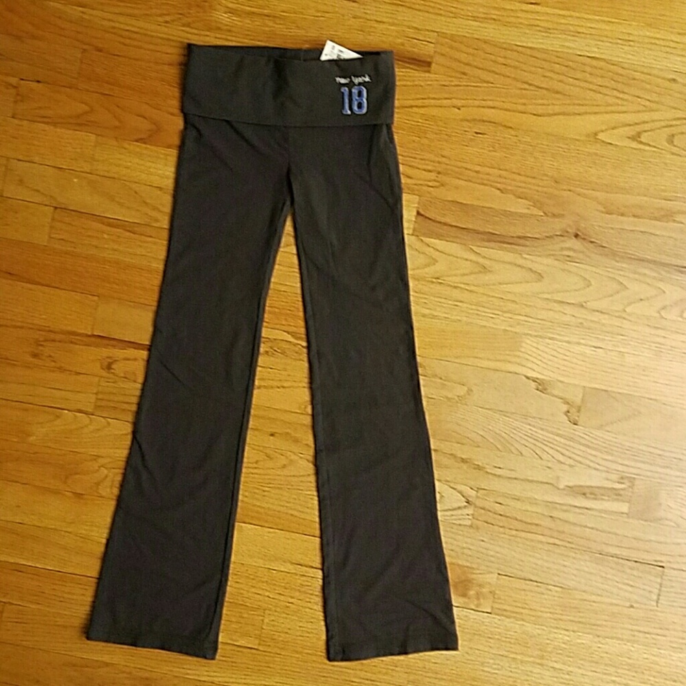 Girl yoga pants
