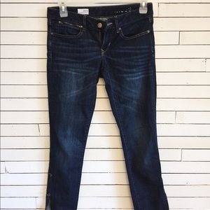 GAP Skinny Jeans with zip cuff