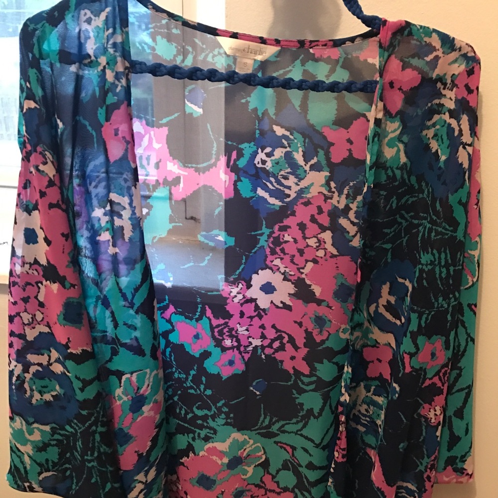 Floral kimono