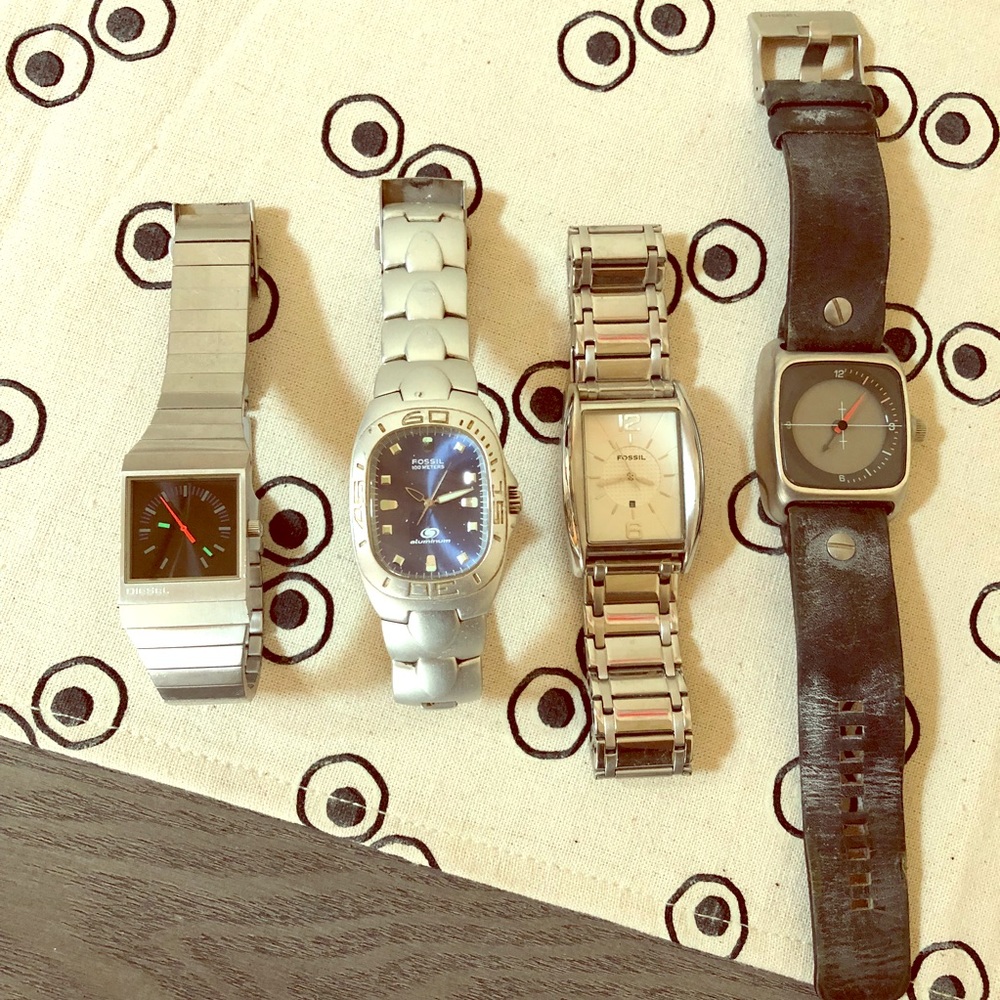 Fossil & Diesel Men’s Watches