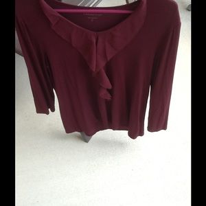 Coldwater Creek 3/4 sleeve knit top.