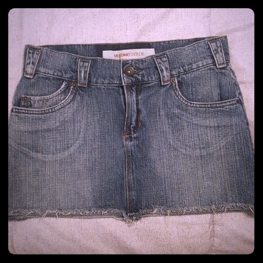 Denim skirt
