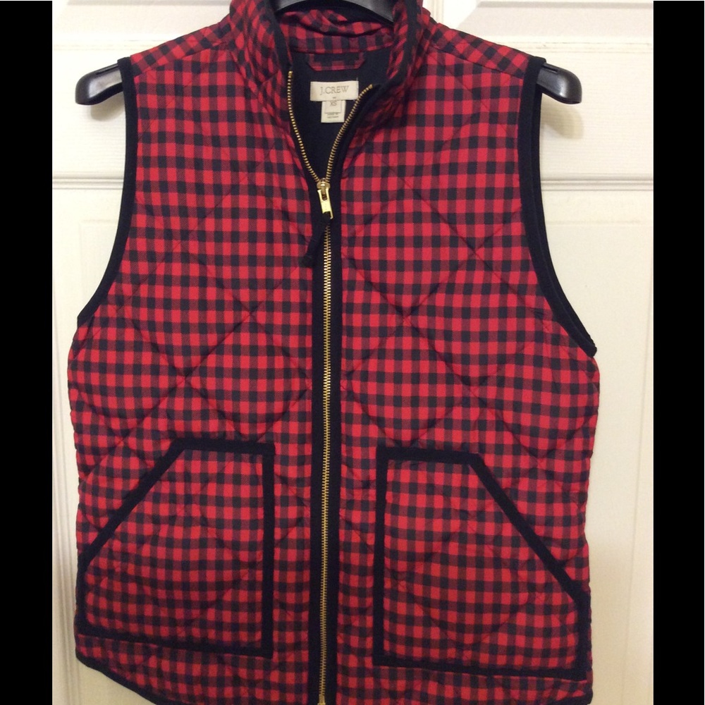 NWOT JCrew printed vest