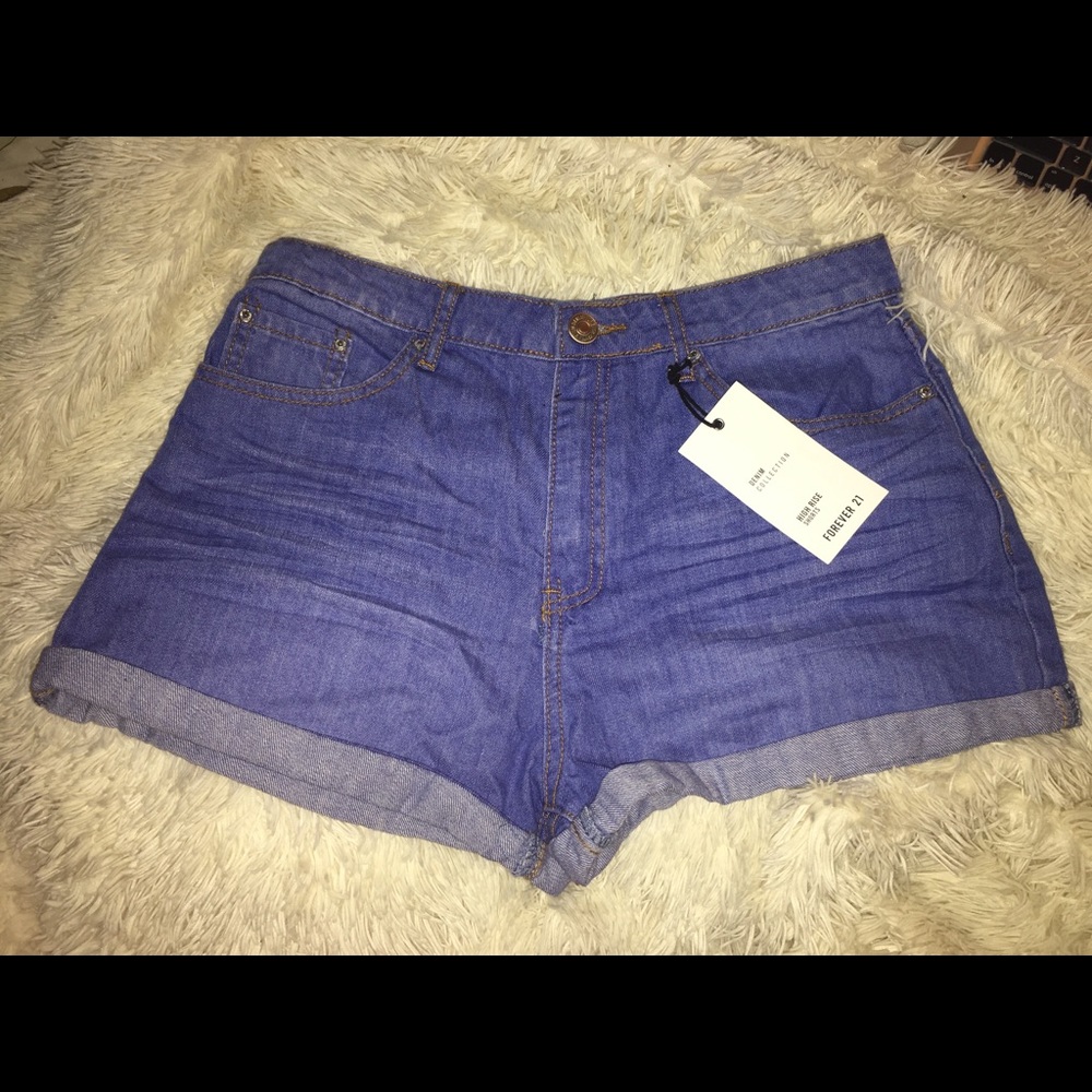 NEW | Forever 21 Denim High Rise Shorts