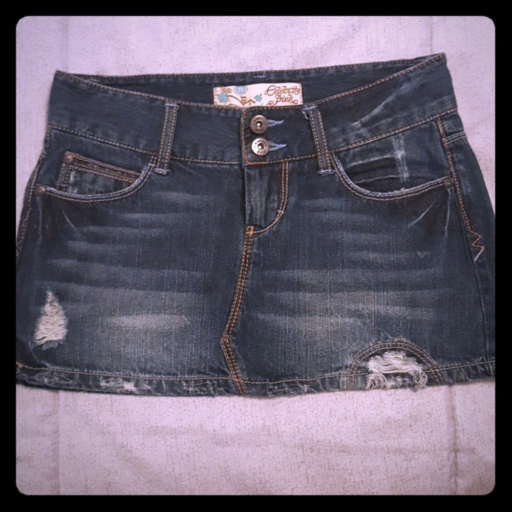 Denim skirt