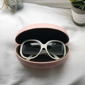 Juicy Couture White Sunglasses