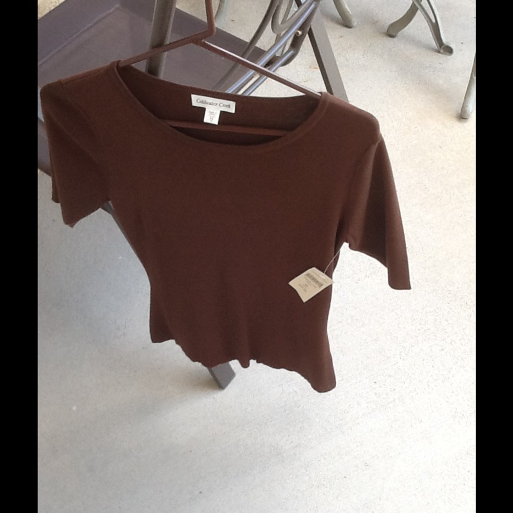 Coldwater Creek half sleeve sweater.