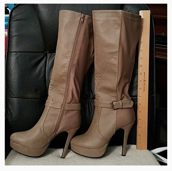 Charlotte Russe Shoes - Charlotte Russe Tasha platform stiletto boots