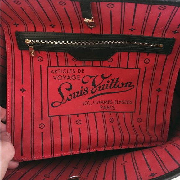 Authentic Louis Vuitton Neverfull Handbag - Picture 2 of 3