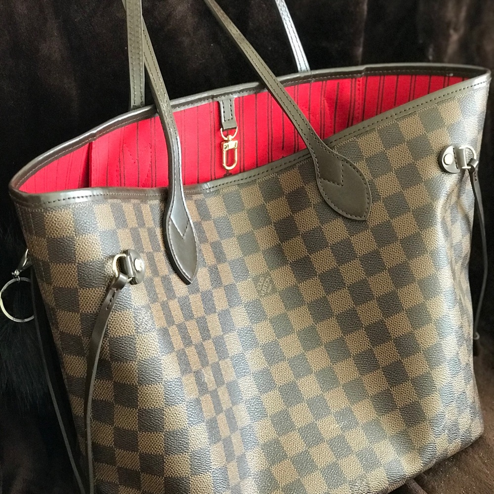 Neverfull Damier ebene MM