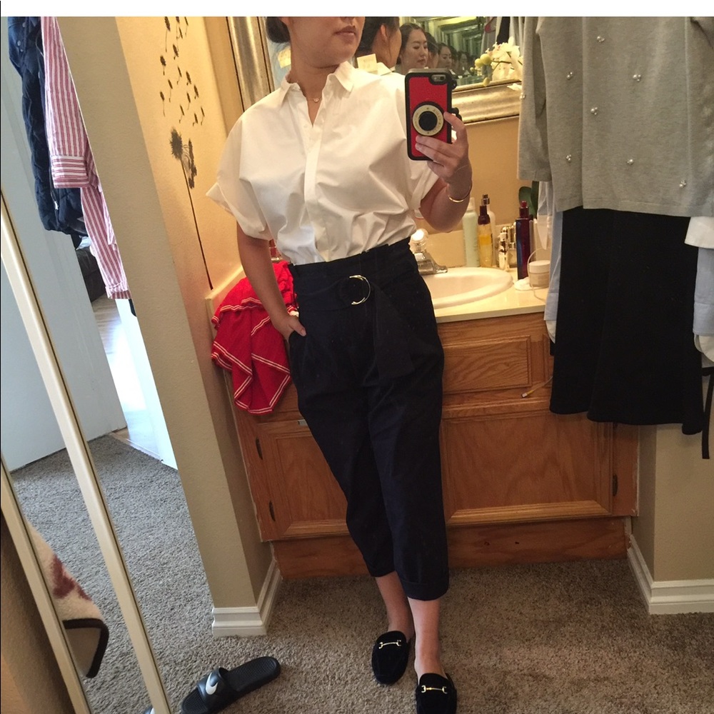 Zara white shirt