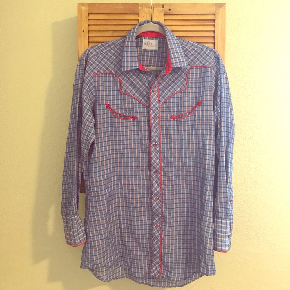 Vintage Kenny Rogers Pearl Snap Western Shirt
