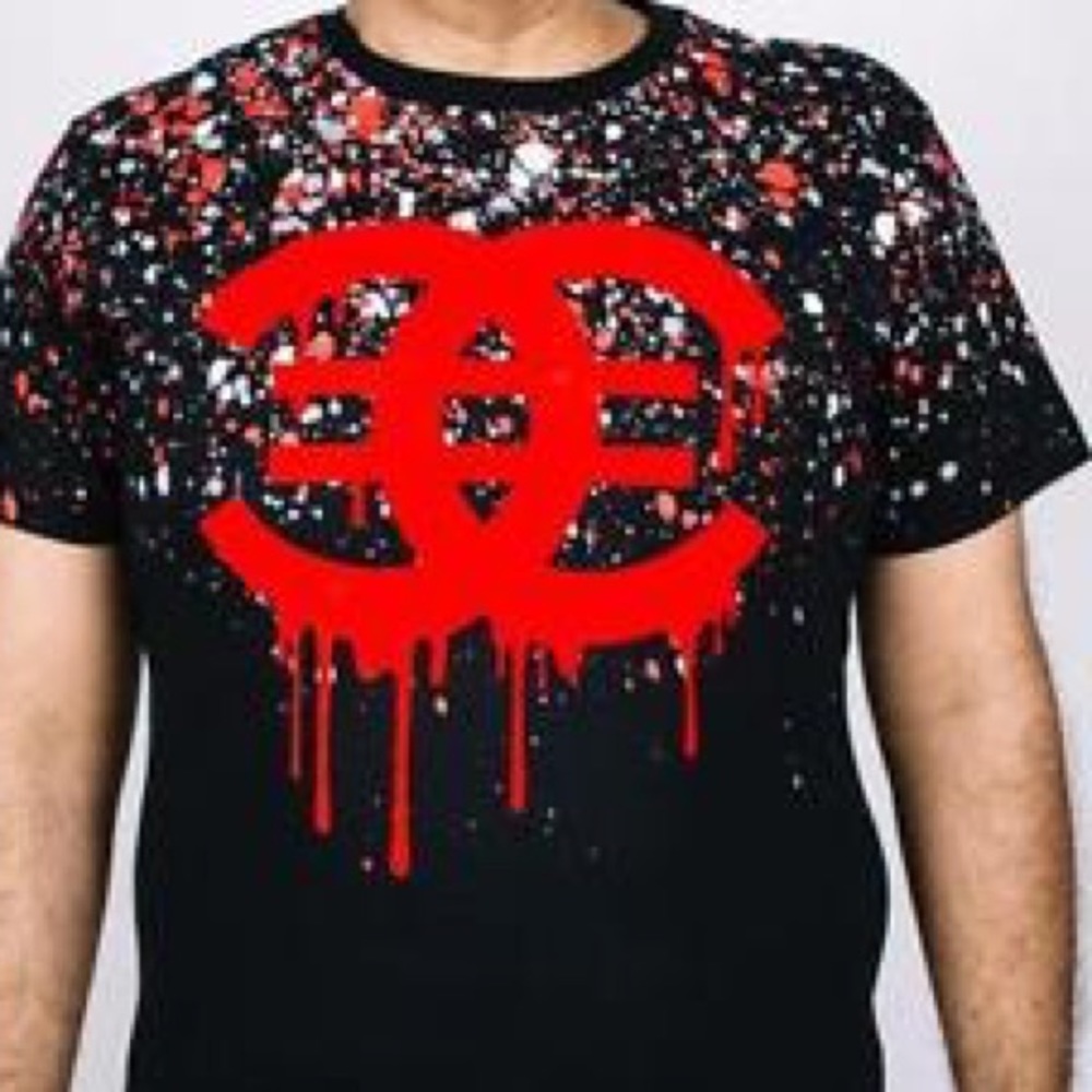 Men’s Short Sleeve Speckled Print 5 COCO Tee