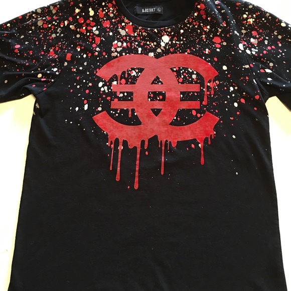 Men’s Short Sleeve Speckled Print 5 COCO Tee - Picture 3 of 4