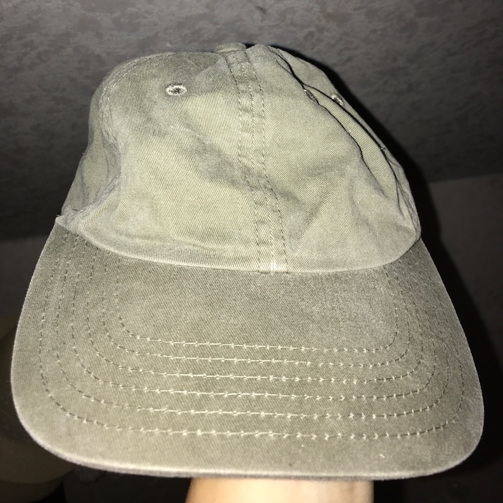 olive green hat