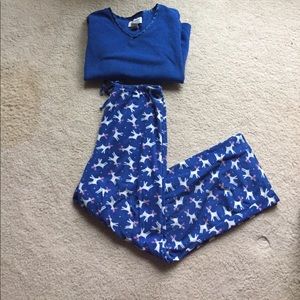 Liz Clairborne VILLAGER FLEECE PAJAMA SET **