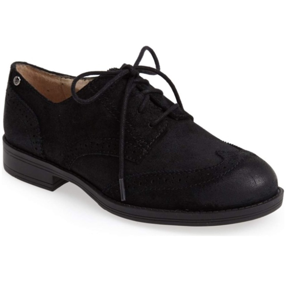 Sam Edelman Irving Black Brogue Oxford Size 6.5