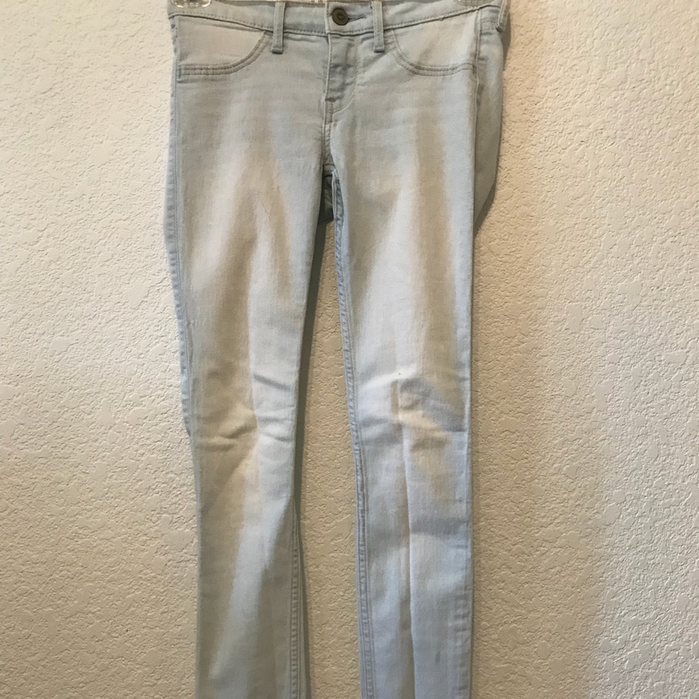 Long Light Wash Jeans