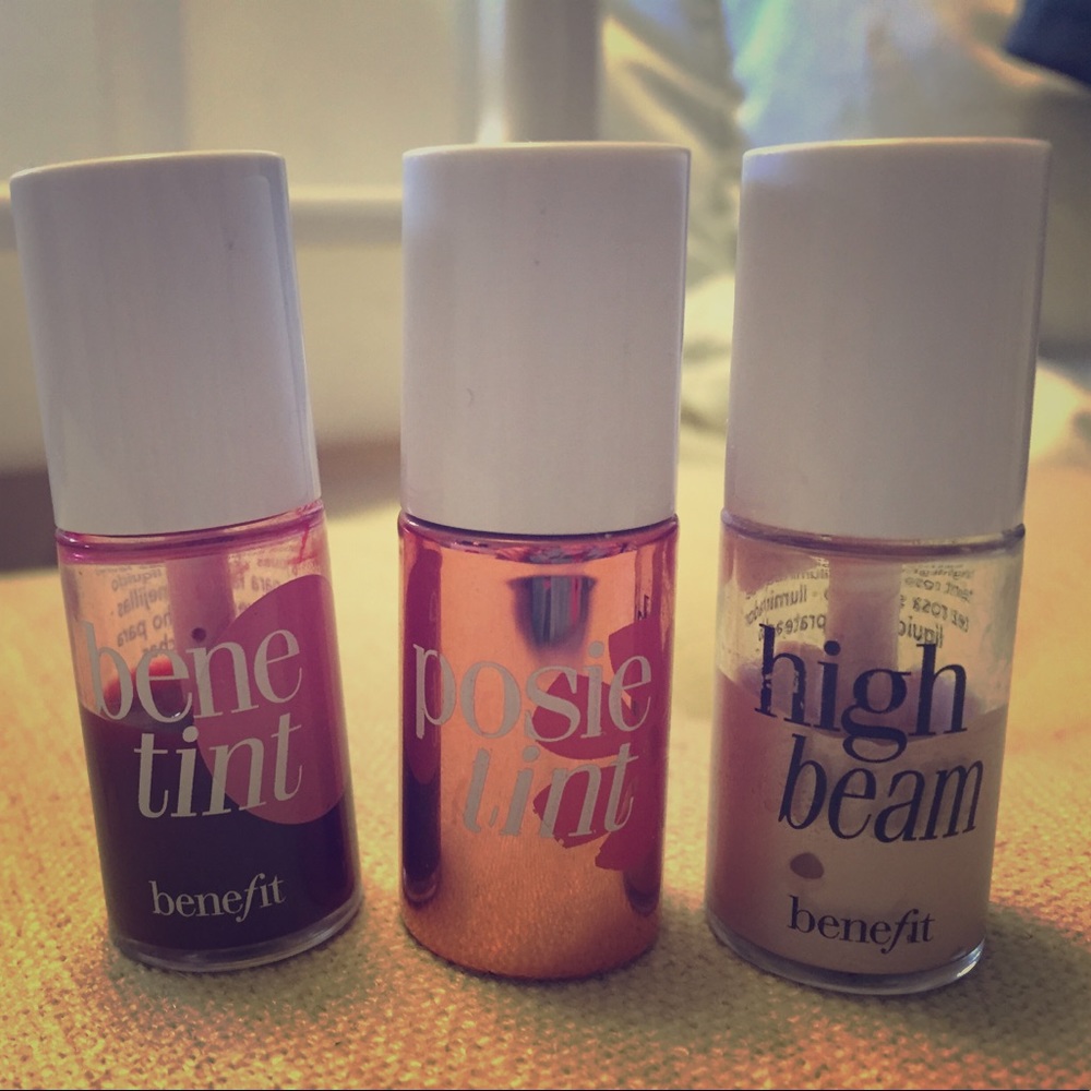 Benefit cheek tint & High Beam