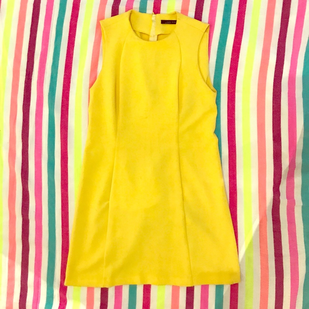 Yellow Zara Pixey Dress, Size 6