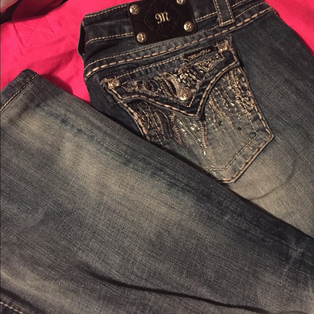 Light Wash Miss Me Jeans