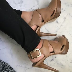 Tan heels