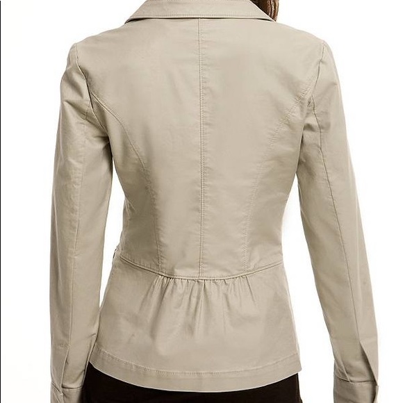 GUESS AVIATOR KHAKI BLAZER - Picture 2 of 5