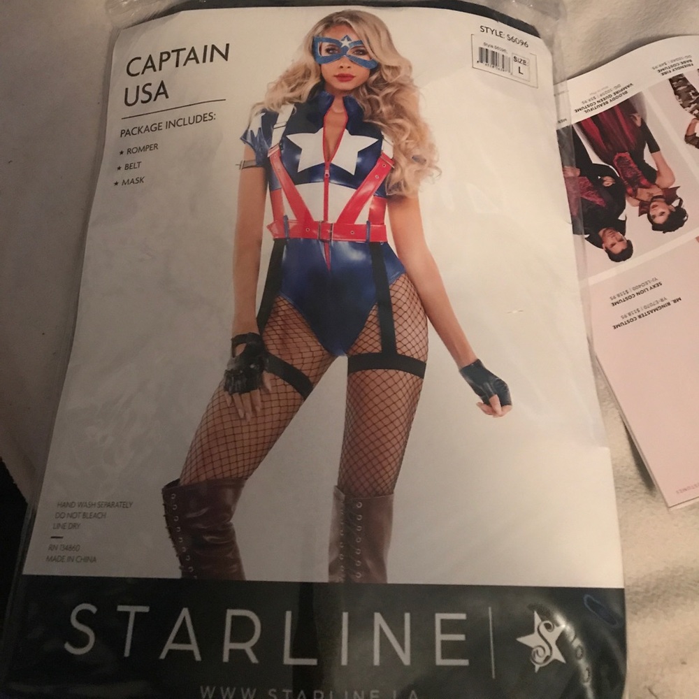 Brand new sexy captain America Costume