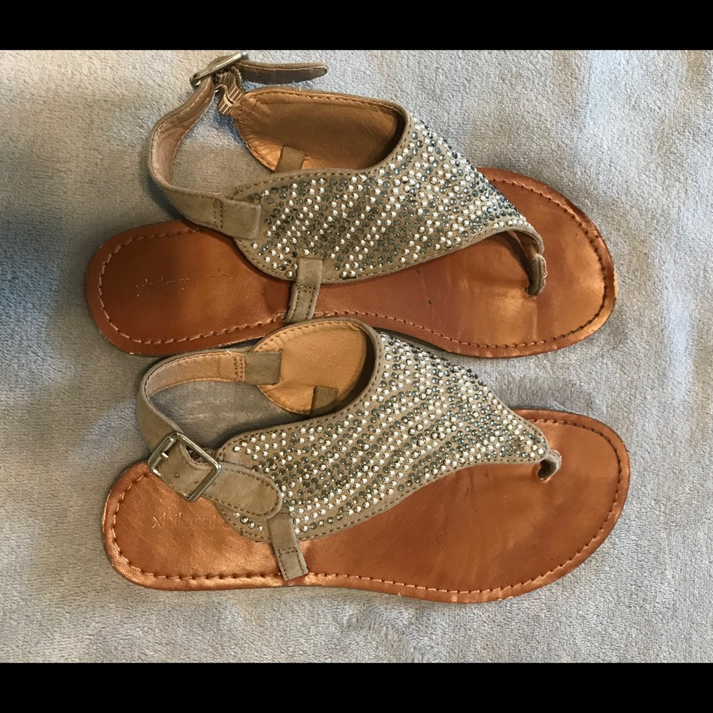 Blinged Sandals