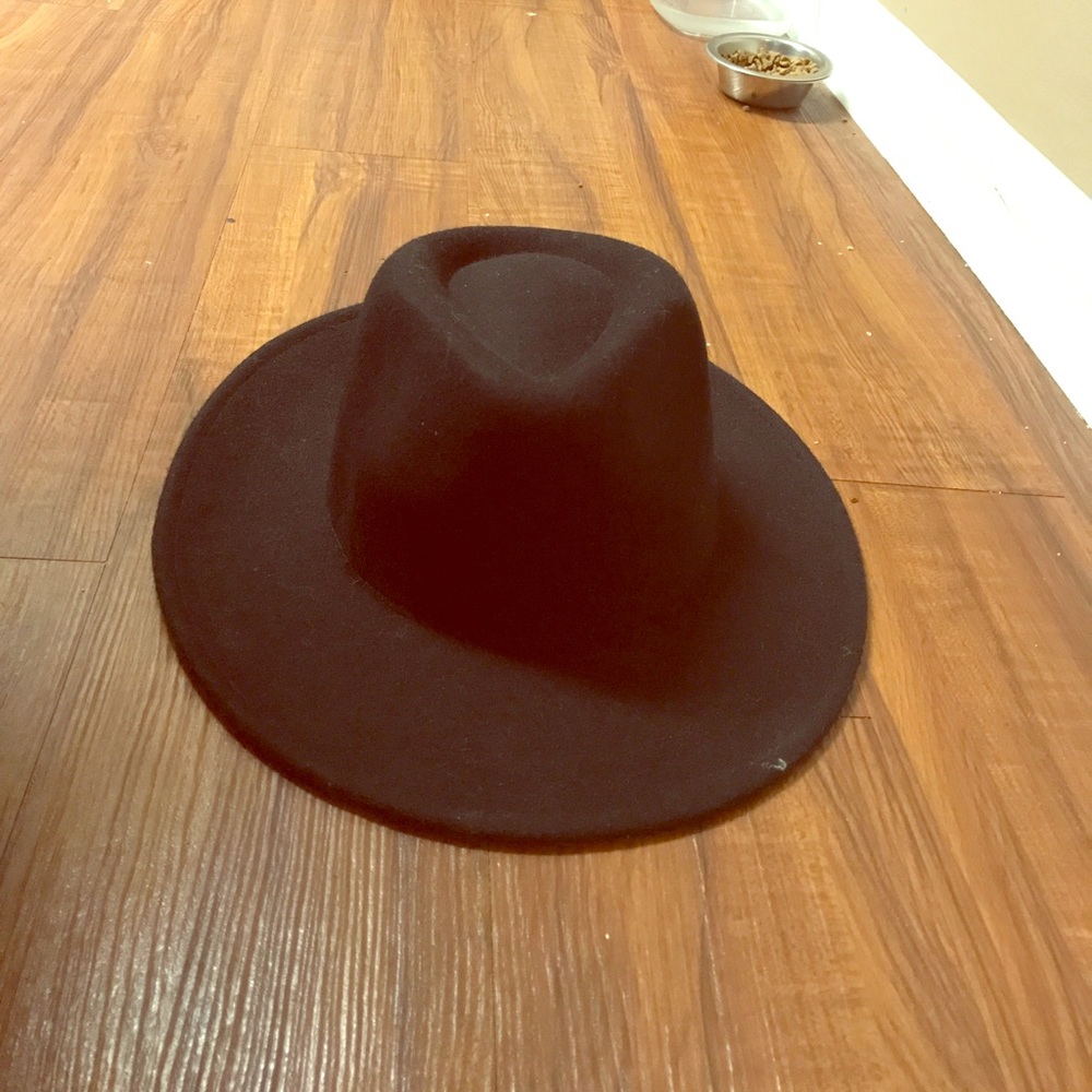Black Felt Hat