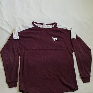 PINK maroon long sleeve