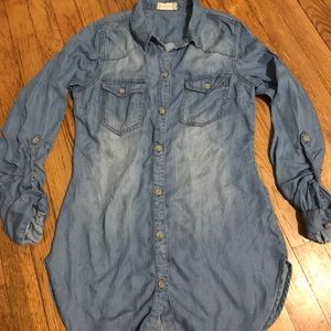 Altar’d state blue jean button up