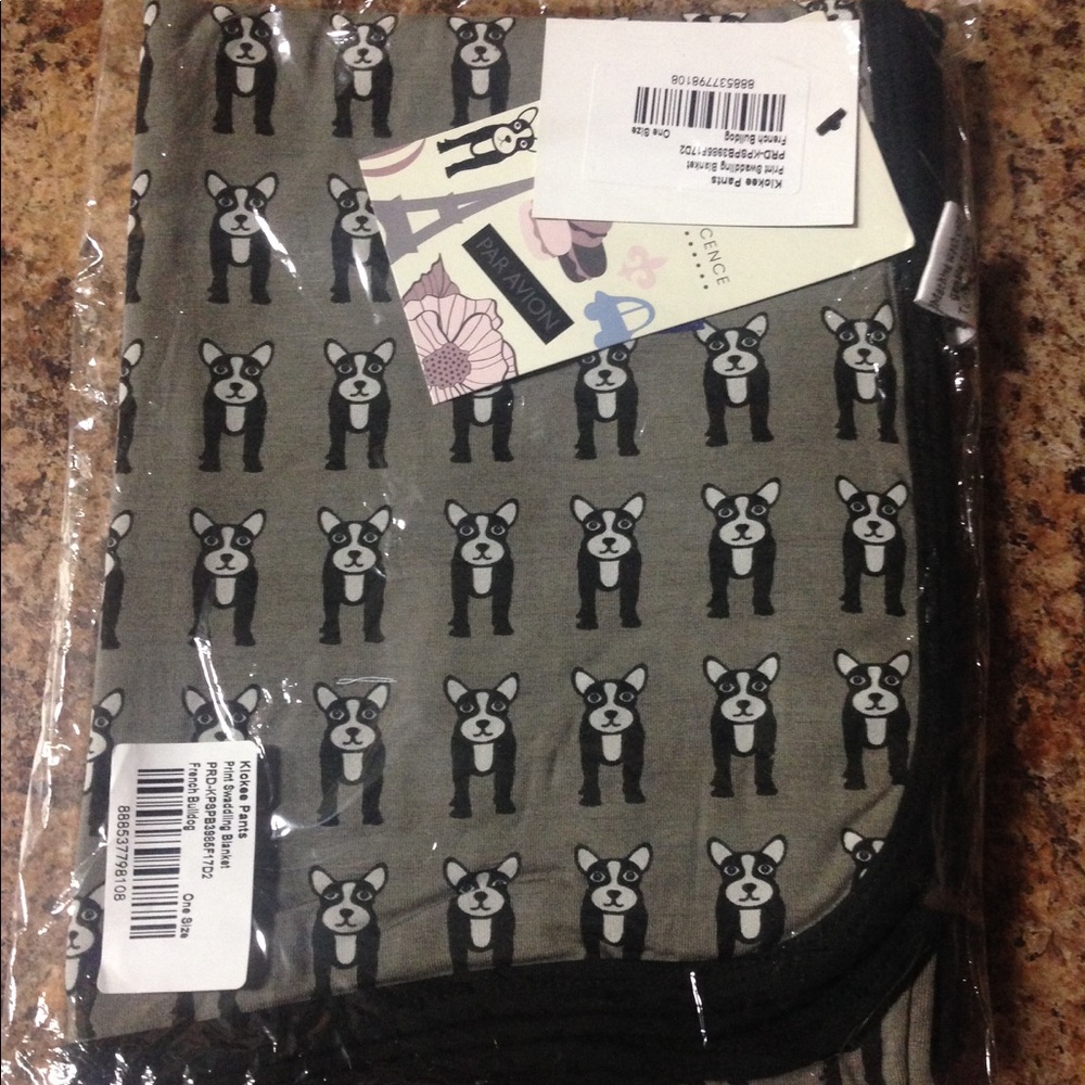 Kickee Pants swaddle blanket