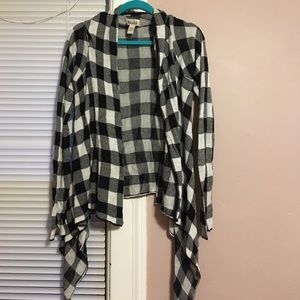 Cute Miss waterfall cardigan
