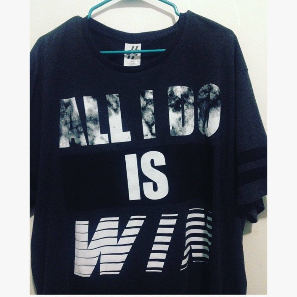 "All I do is win" Men's graphic tee