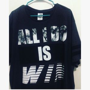 "All I do is win" Men's graphic tee