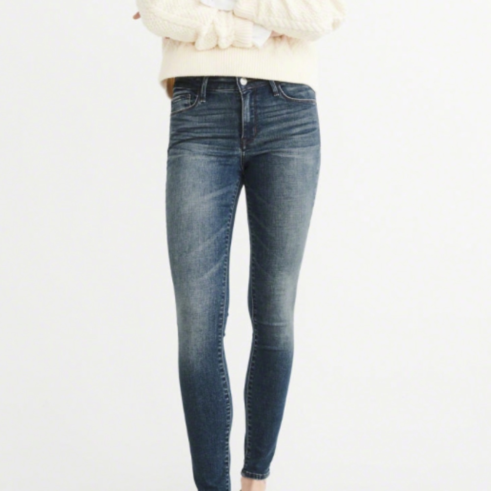 Low-rise Super Skinny Abercrombie Jeans