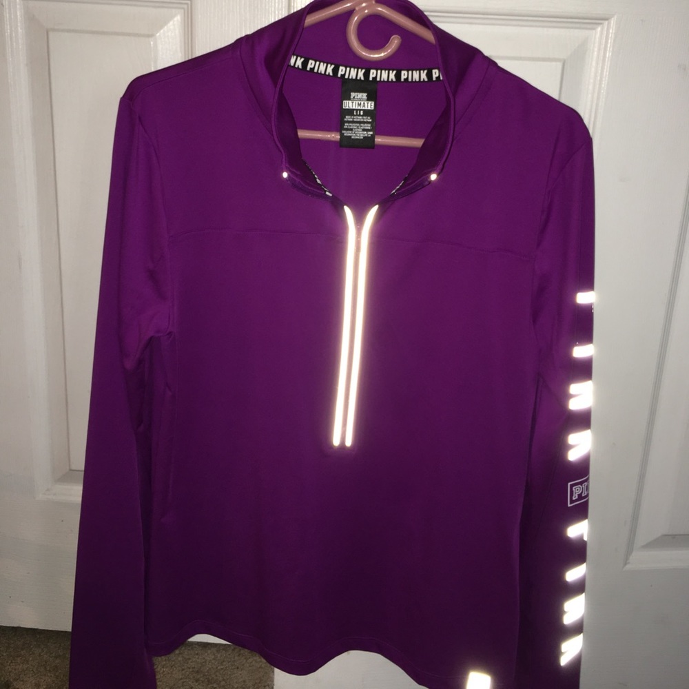 Pink Victoria secret track jacket