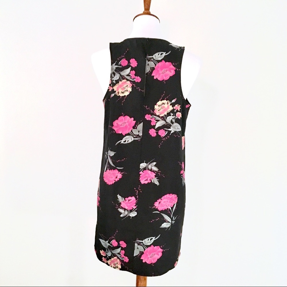 Free people floral slip shift mini dress - Picture 4 of 6