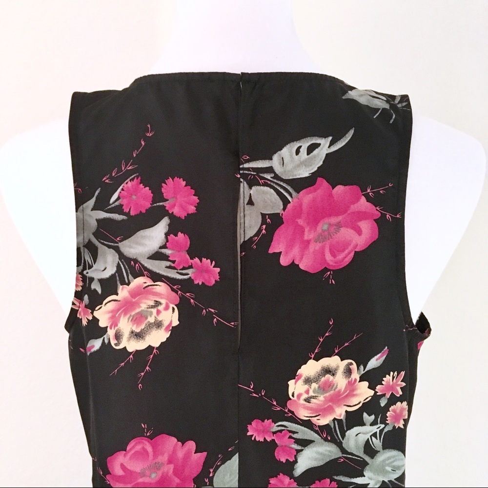 Free people floral slip shift mini dress - Picture 5 of 6