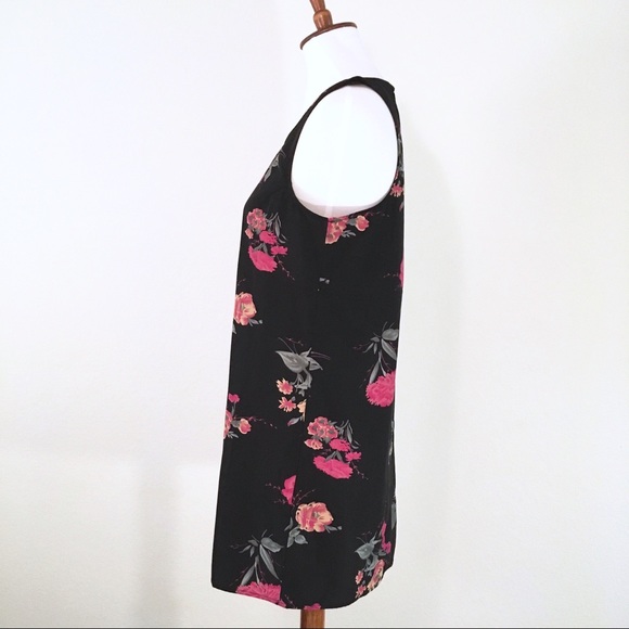 Free people floral slip shift mini dress - Picture 3 of 6