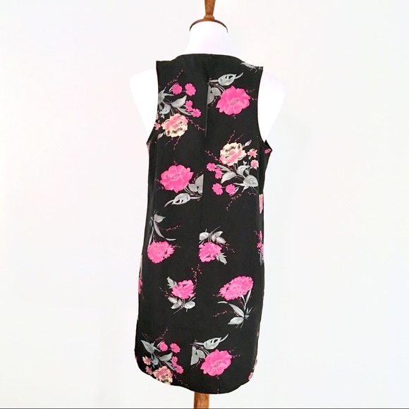 Free people floral slip shift mini dress - Picture 4 of 6