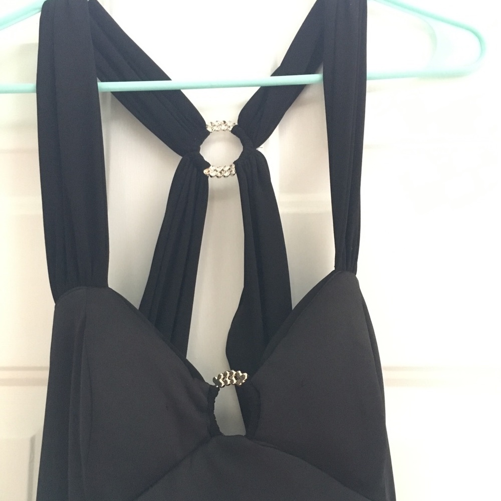 Black gown
