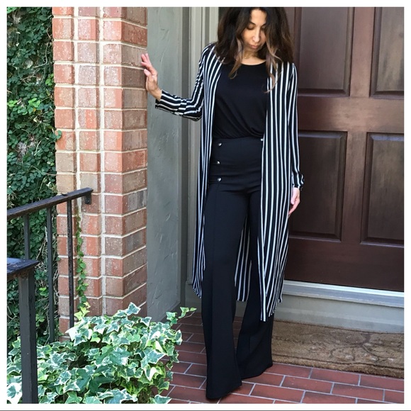 ✨LAST ONE ✨Black sailor style wide leg pants - Picture 8 of 8