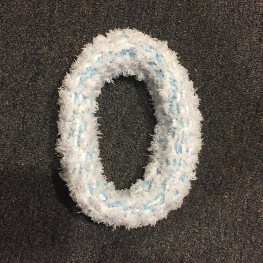 Hand-Knit Fuzzy Headband