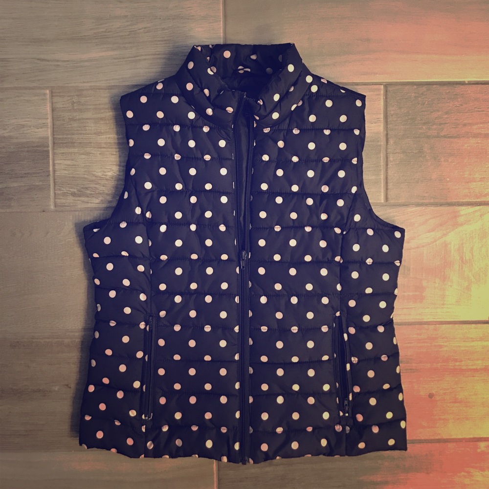 Colebrook from LOFT Navy Puffy Vest